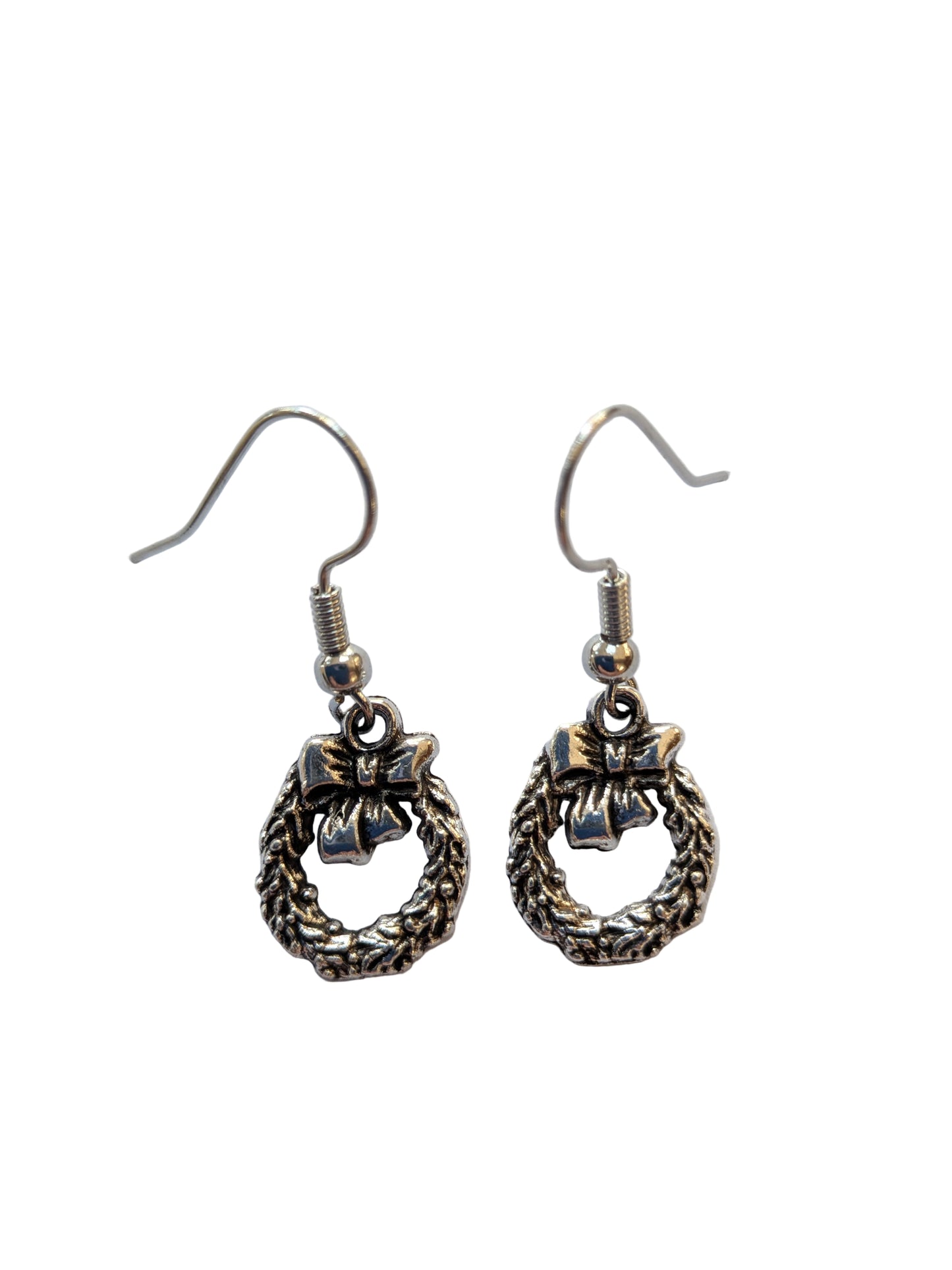 Christmas Wreath Earrings