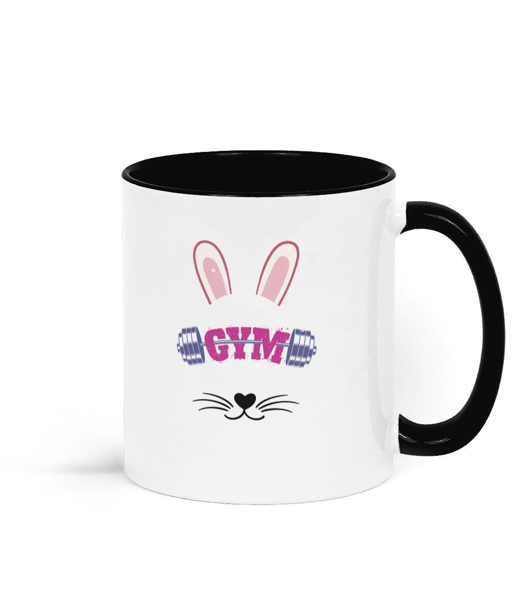 Gym Bunny Two Tone Mug