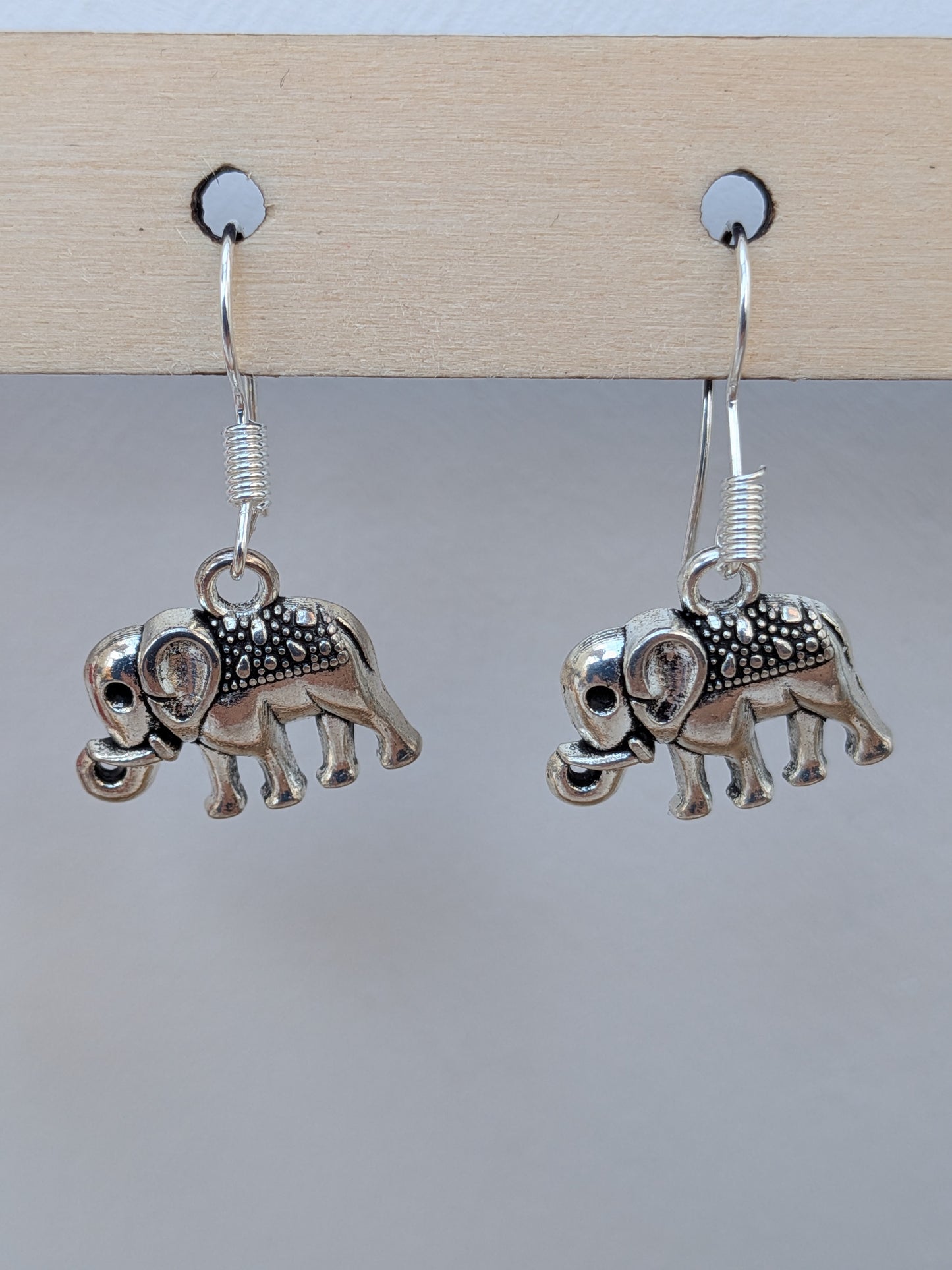 Tibetan Elephant Earrings