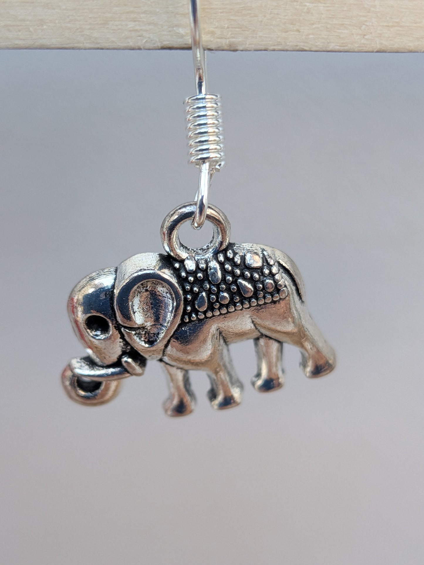 Tibetan Elephant Earrings