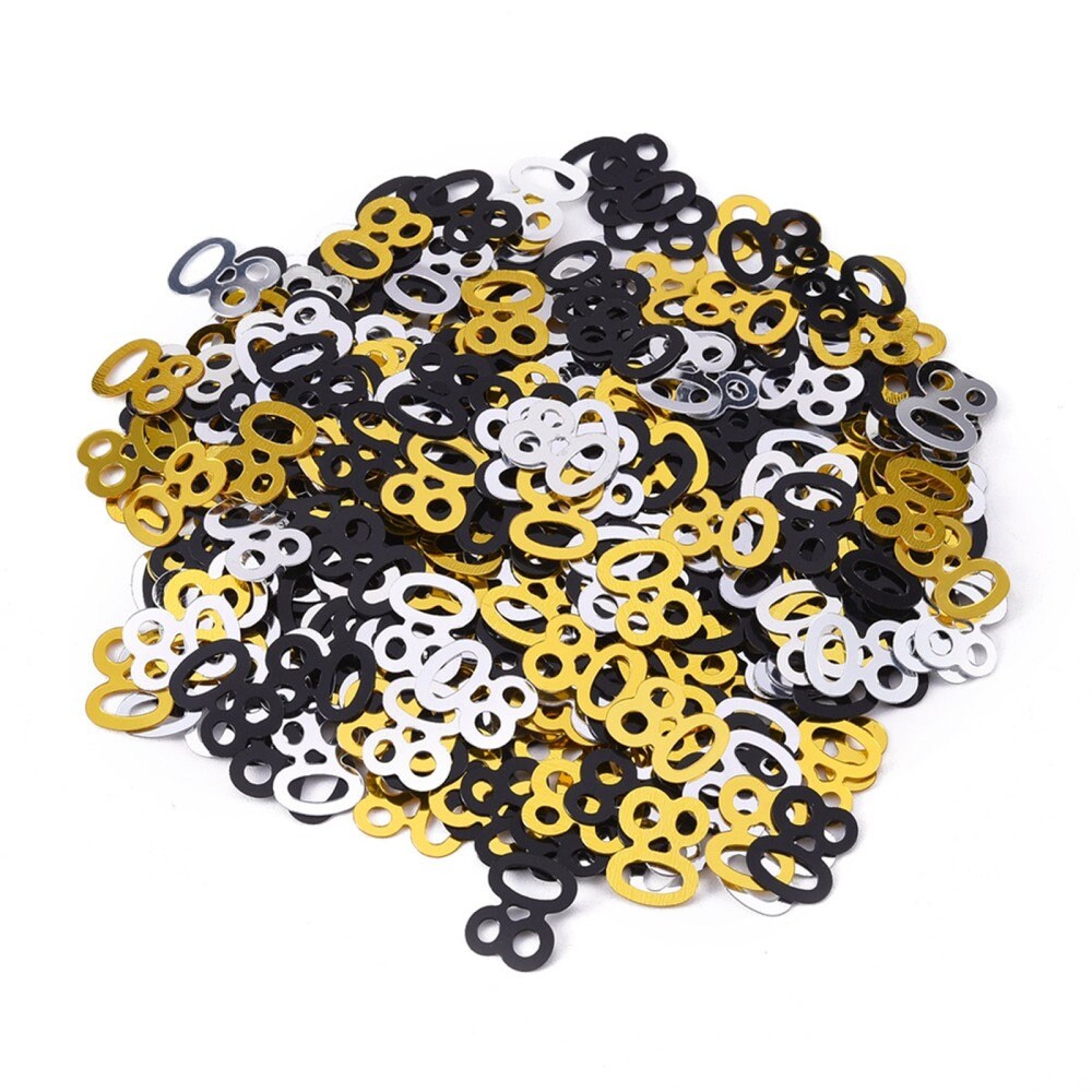 80th Birthday Confetti - best seller!