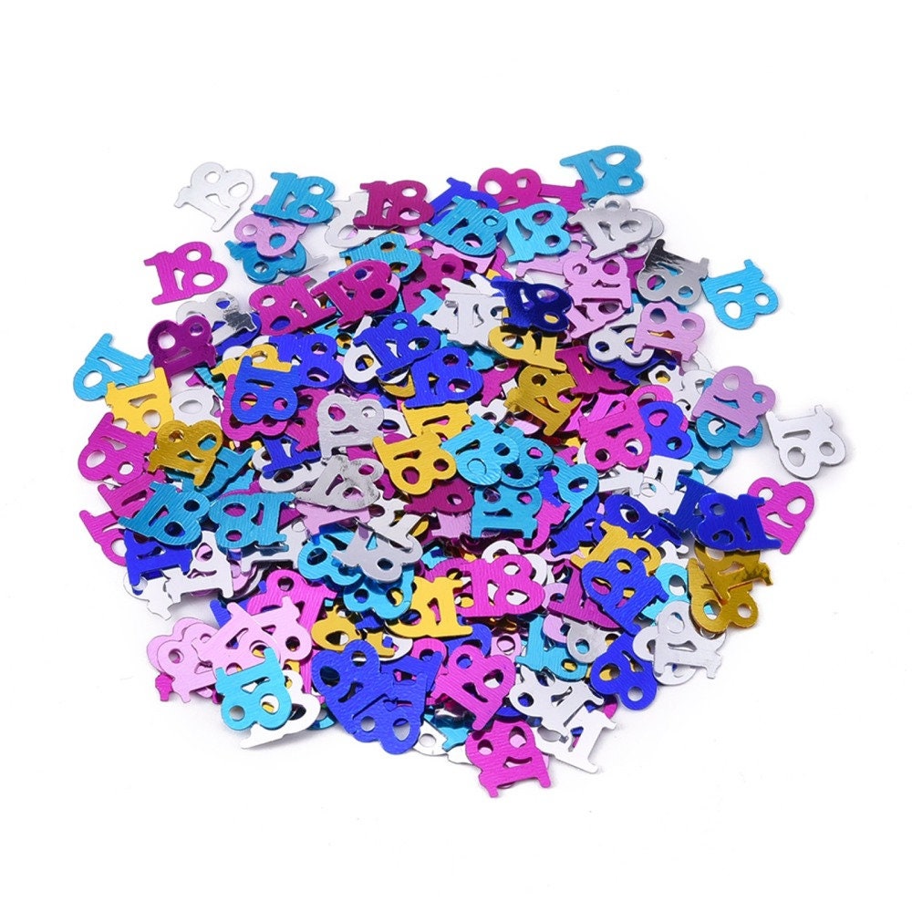 18th Birthday Confetti
