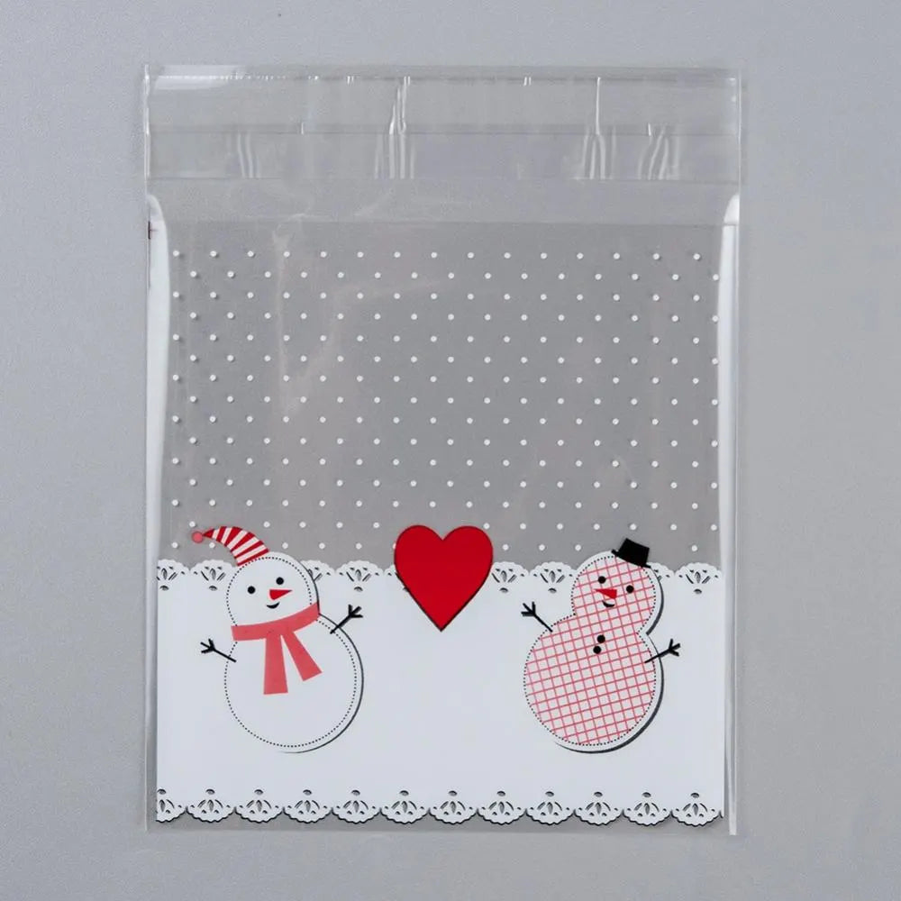Snowman Cookie Bags